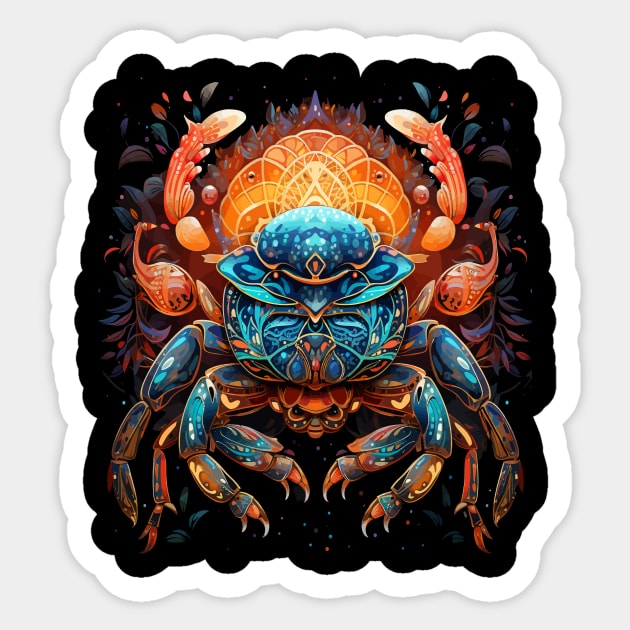 Crab Rainbow Sticker by JH Mart